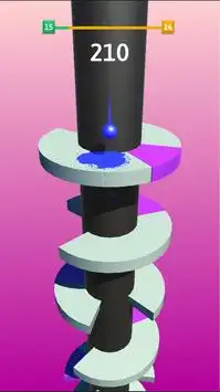 Helix Free Brawl - High Tower Jumpy Ball Drop Game Screen Shot 0