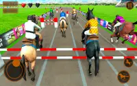 monté cheval courses Jeux Screen Shot 0
