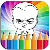 Coloring Book Baby Boss
