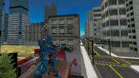 Robots Fighting In Street Screen Shot 0