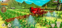 नया किसान खेल - ट्रैक्टर गेम 2021 Screen Shot 2
