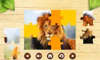 Vahşi Hayvanlar Puzzle Oyunlar Screen Shot 2