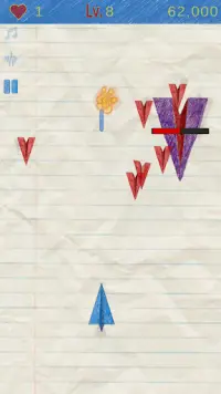 Paper Airplane Wars Screen Shot 2