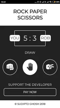 Rock Paper Scissors Screen Shot 3