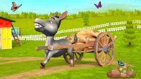 Donkey Cuộc sống Simulator Games: Town Fun phiêu Screen Shot 0