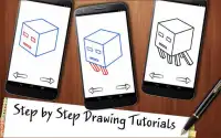 Drawing App Build Mine Craft Blocks Screen Shot 2