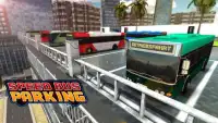autobús de la ciudad aparcamiento pasajeros juego Screen Shot 0
