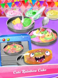 Rainbow Pastel Cake - Family Party & Birthday Cake Screen Shot 1