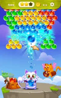 Bubble Shooter: Cat Pop Game Screen Shot 0