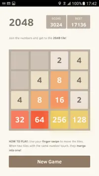 2048 (Ad Free) Screen Shot 1