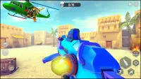 permainan perang pistol robot Screen Shot 3