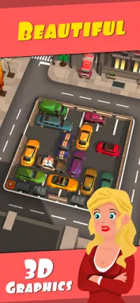 Parking Swipe - 3D Cars Puzzle Jam Screen Shot 3