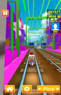 Subway 3d - Endless Run Screen Shot 1
