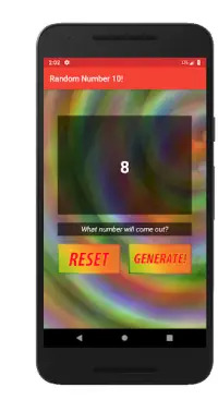 Random Number Generator 10! Screen Shot 2