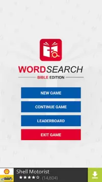 Bible Word Search Puzzle Game Screen Shot 0