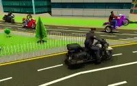 Traffic Police Motorbike City Simulator Screen Shot 3