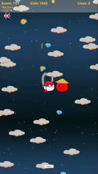Polandball - jump into space Screen Shot 3