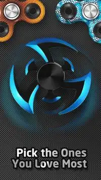 Fidget Spinner - 3D Fidget Spinner Toy App of 2017 Screen Shot 2