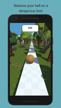 Line Roller 3D - Endless Runner Game! Screen Shot 2