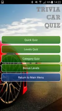 Trivia Car Quiz Free Screen Shot 0