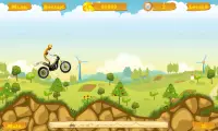 Moto Race -- physics motorcycle dirt racing game Screen Shot 1