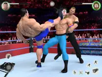 Lelaki Tag Team Permainan Wrestling: Fighting Ring Screen Shot 5