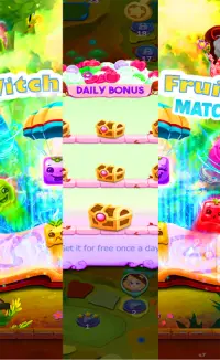 Witch Fruit Match Screen Shot 1