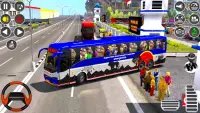 Luxury Coach Bus Driving Game Screen Shot 0