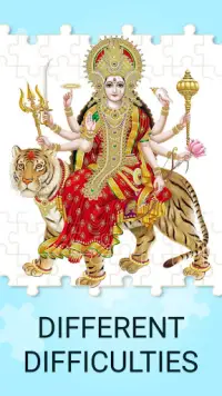 ヒンドゥー教の神々のジグソーパズルゲーム Screen Shot 5