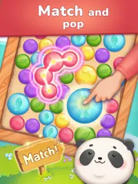 Bubble Buddy: Merge and Pop bubbles to get pets Screen Shot 4