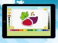 Juegos para niños ABC - Aprender Frutas Screen Shot 13