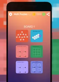 Logical Math Puzzle Game Screen Shot 0