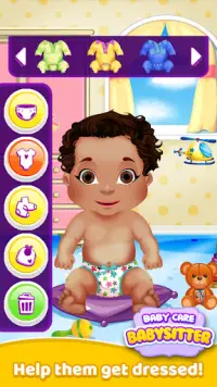 Baby Care: Babysitter Game Screen Shot 3