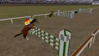 Horse Real Racing & Jumping Simulator Game Screen Shot 3