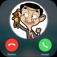 Fake calls from Mr Bean Screen Shot 0