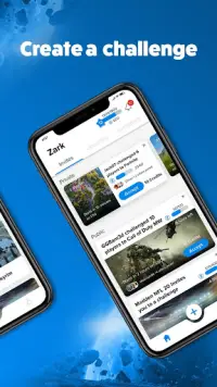 Zark - the challenge app for gamers Screen Shot 1