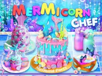 Cooking Games:Unicorn Chef Mermaid Games for Girls Screen Shot 0