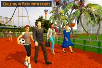 Handsome Virtual dad: Father Simulator Family life Screen Shot 2