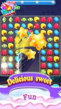 Candy Smash: Sweet Crush Games Screen Shot 1