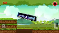 bus hill climb simulator games Screen Shot 3