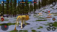 Arctic Lion Simulator: Wild Life Lion Games Screen Shot 3