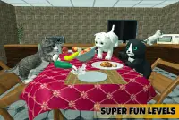 가상 고양이 가족 애완 동물 모험 Screen Shot 9