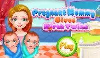 Kembar lahir bayi game Screen Shot 8