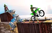 Mad Bike Stunts Kostenlos: Geschick neues Spiel Screen Shot 7
