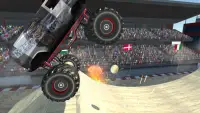 Monstro caminhão Jam simulador acrobacias radicais Screen Shot 5