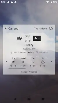 Digital Clock & Weather Widget Screen Shot 4