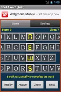 Spell A Word (Trial) Screen Shot 1