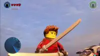 Fruits Lego Red Ninja Screen Shot 1