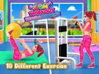 Gym Workout - Women Exercise Game Screen Shot 4