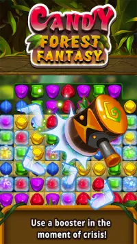 Candy forest fantasy : Match 3 Puzzle Screen Shot 2